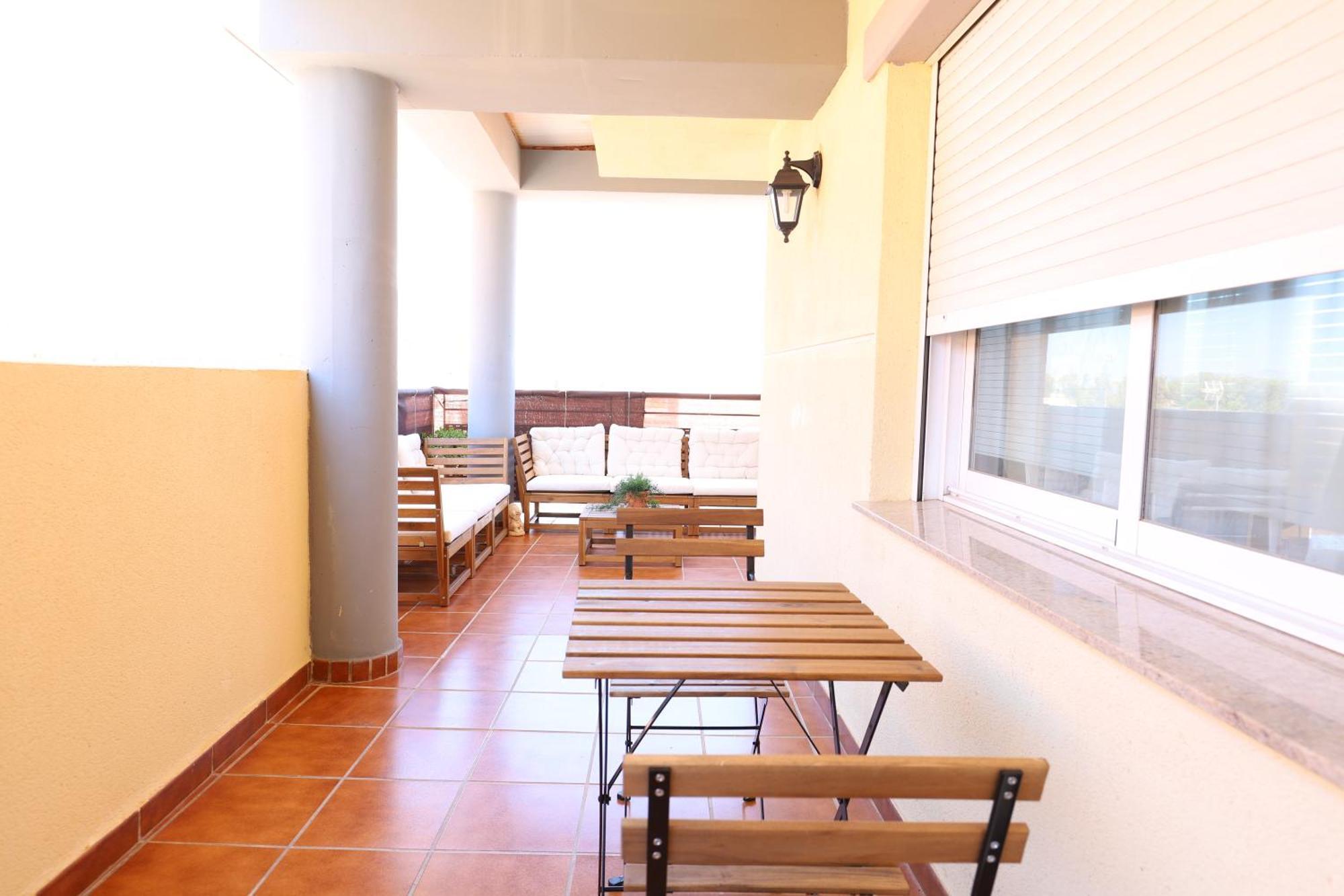 Enorme Terraza Con Vistas Al Mar By Hometels Puerto de Sagunto Exterior foto